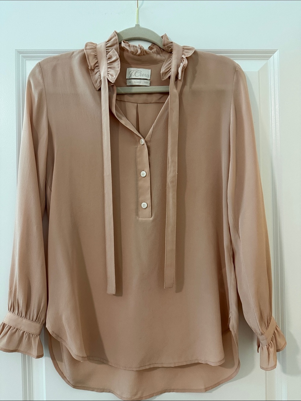 J.Crew silk blouse 00